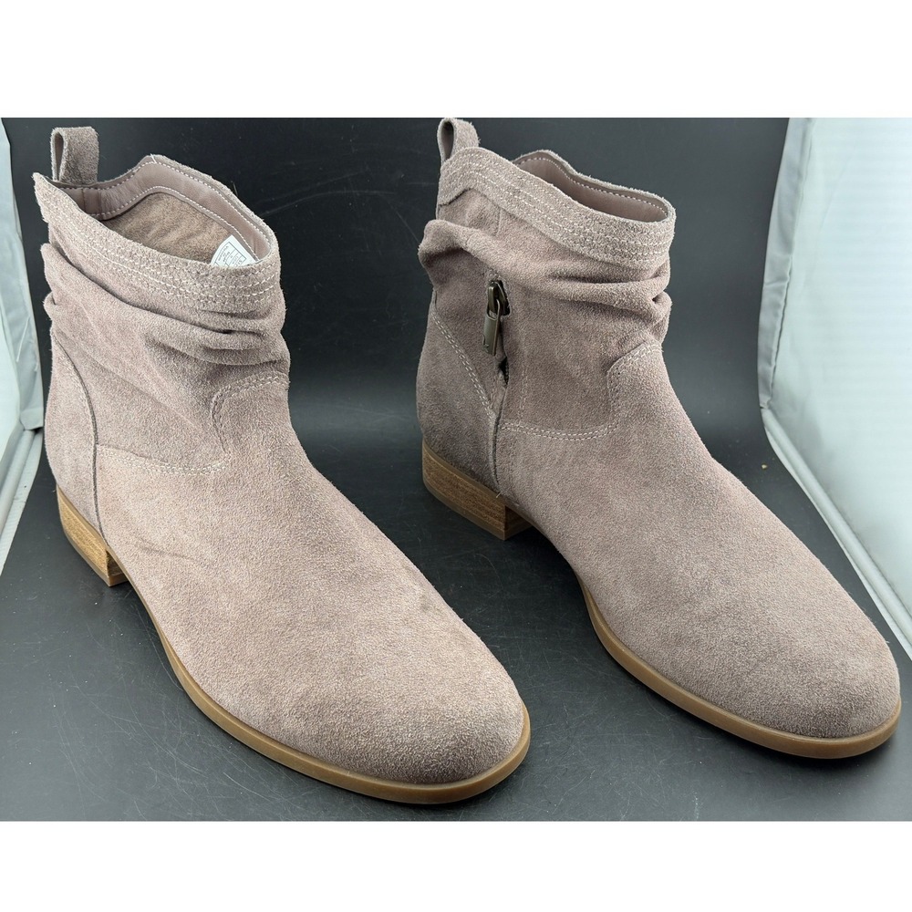 Koolaburra by UGG-Suede Slouch Ankle Boots, Mauve, 1096439, Womens Size 9